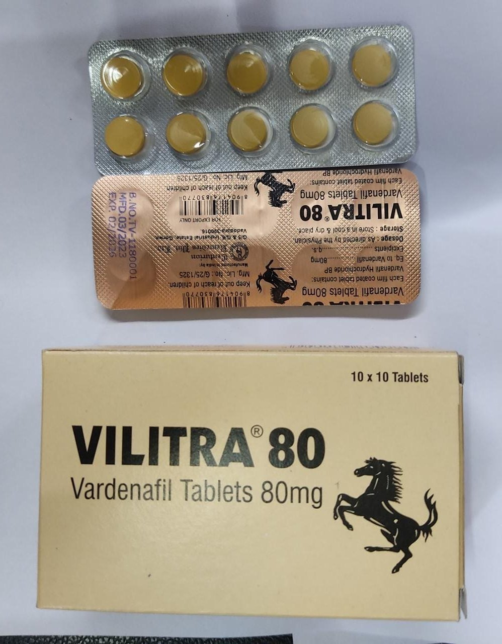 レビトラ 80mg (60 錠)